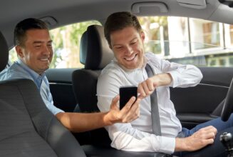 Person who booked a taxi
