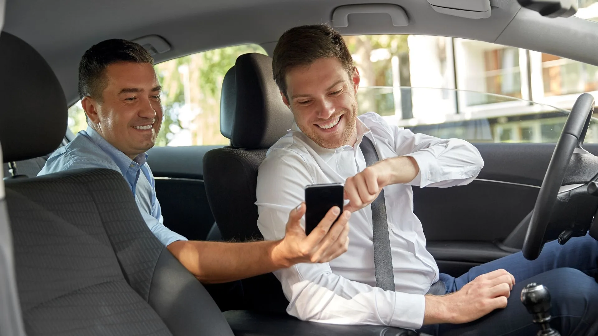 Person who booked a taxi