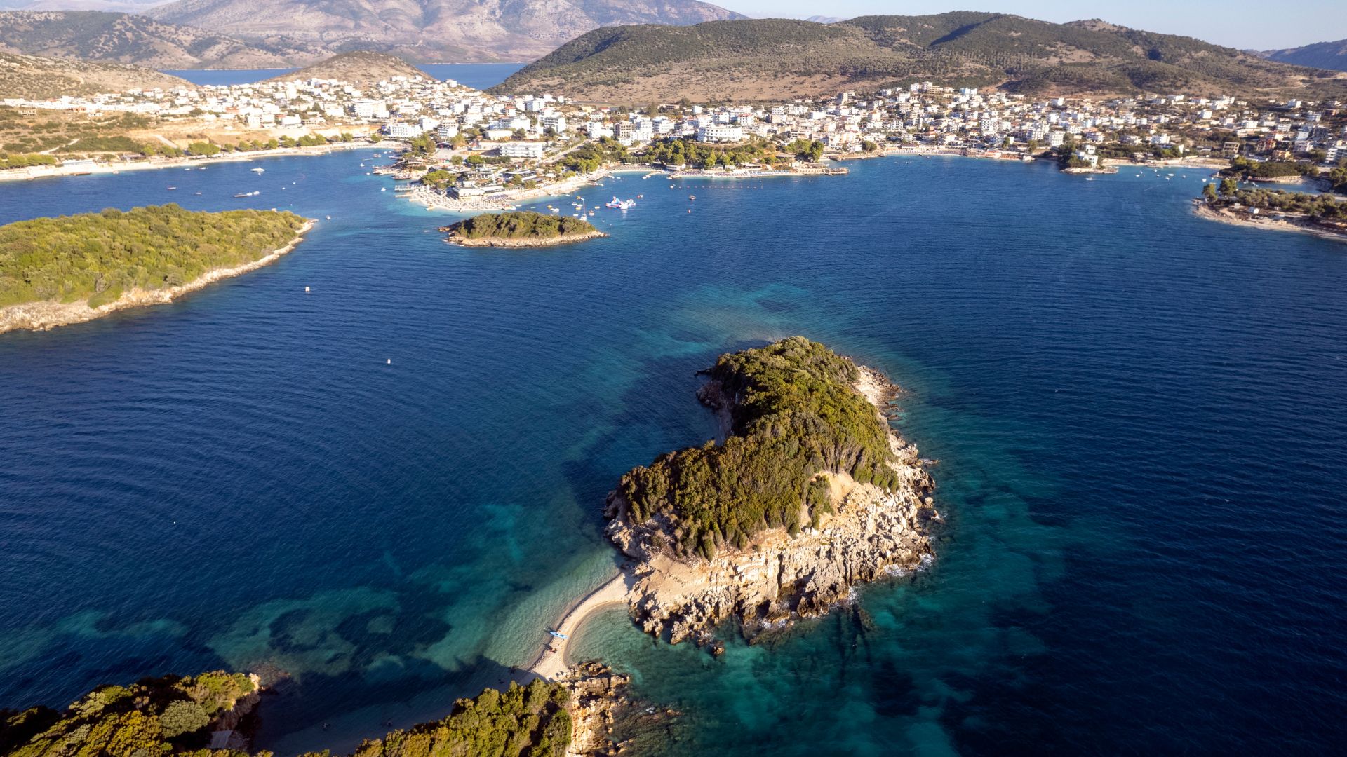 Ksamil riviera.