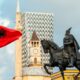 Statue in Tirana